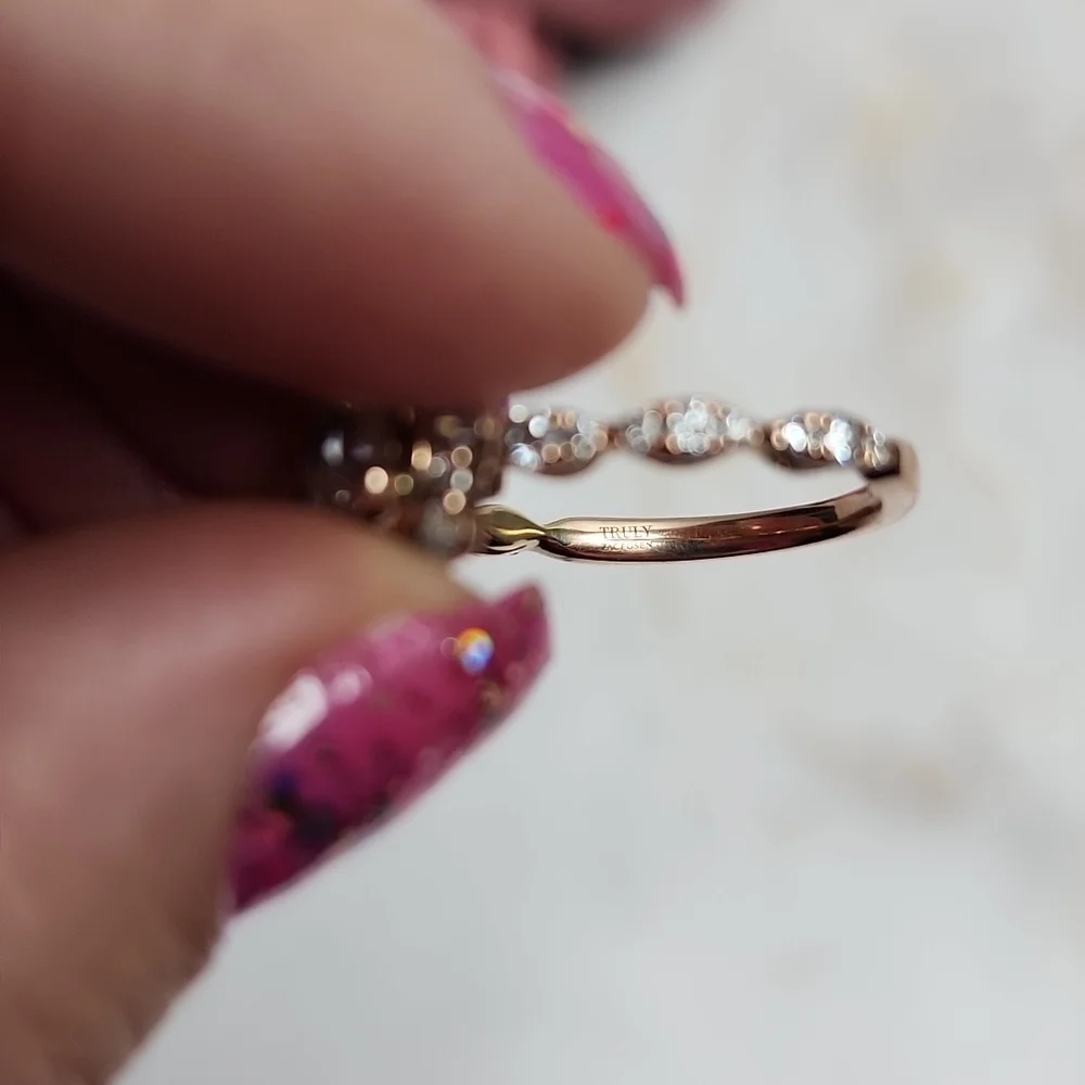 Zac Posen 1 Ct. Tw. Diamond Engagement Ring 14K Rose Gold